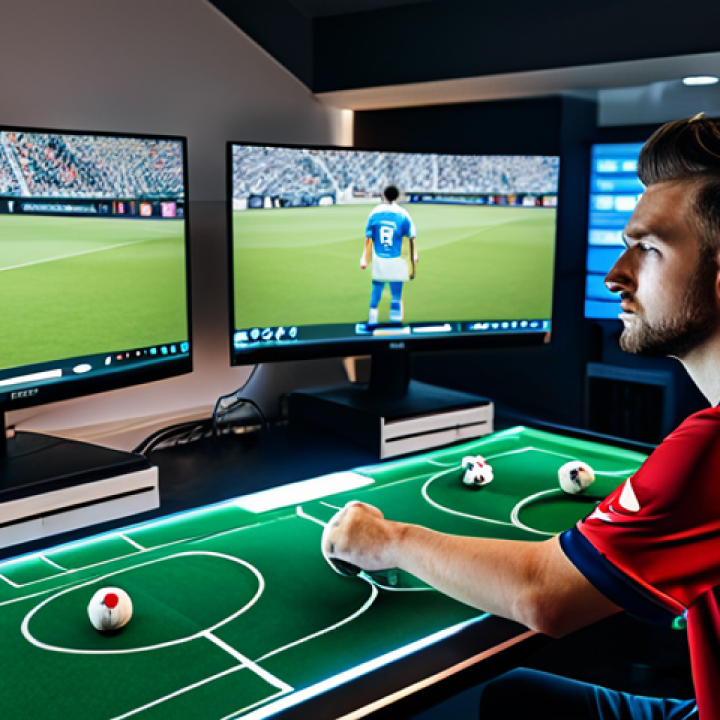 **

A professional Valorant player, fully clothed in team jersey, analyzing a match replay on a large monitor in a modern gaming room. The player is focused, with a determined expression. Safe for work, appropriate content, perfect anatomy, natural proportions, professional, family-friendly.

**