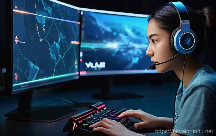 발로란트 경쟁전 계급 올리는 팁 - **Prompt:** A dynamic, mid-shot digital painting of a diverse group of three Valorant-style agents. ...