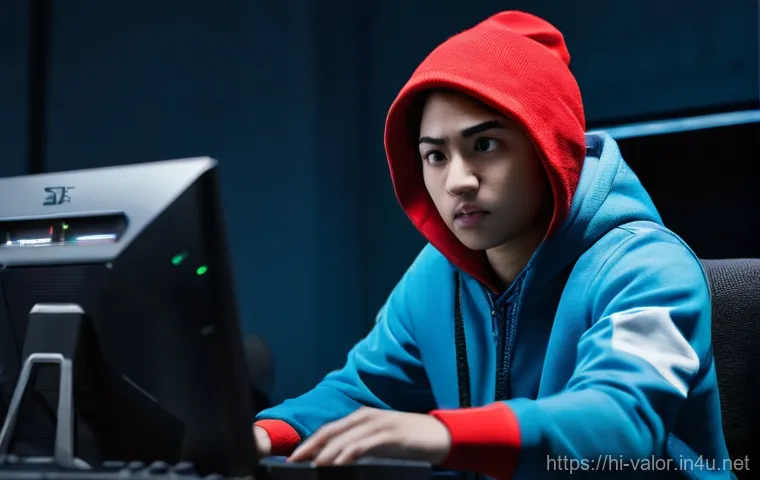 발로란트 게임 내 문제점 분석 - **The Lag Spike Nightmare:**
A young adult gamer, gender and ethnicity diverse, is captured in a...