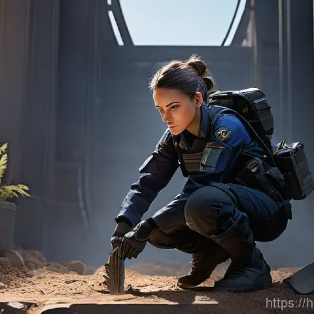 발로란트 스파이크 설치 포지션 - **Prompt 1: Strategic Safe Spike Plant**
"A Valorant agent, female, fully clothed in tactical ge...