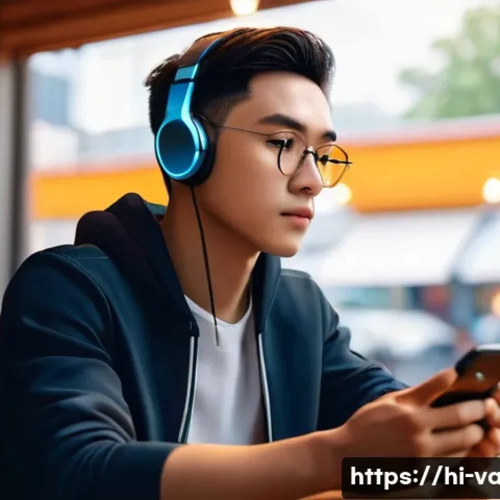 발로란트 모바일 지원 가능성 - **Prompt 1: Portable Valorant Action at a Cafe**
"A young adult, approximately 20-25 years old, ...