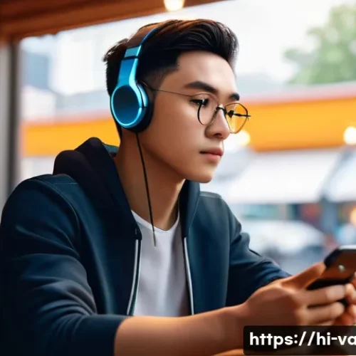 Home 32 발로란트 모바일 지원 가능성 - **Prompt 1: Portable Valorant Action at a Cafe**
"A young adult, approximately 20-25 years old, ...